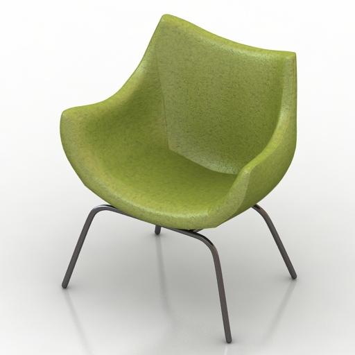 armchair 2 3D Model Preview #ec9d3acc