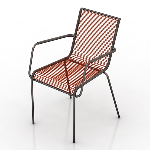Armchair 3D model large preview