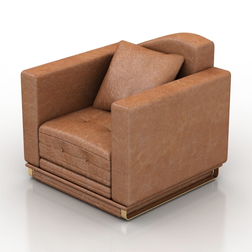 Armchair 3D model large preview
