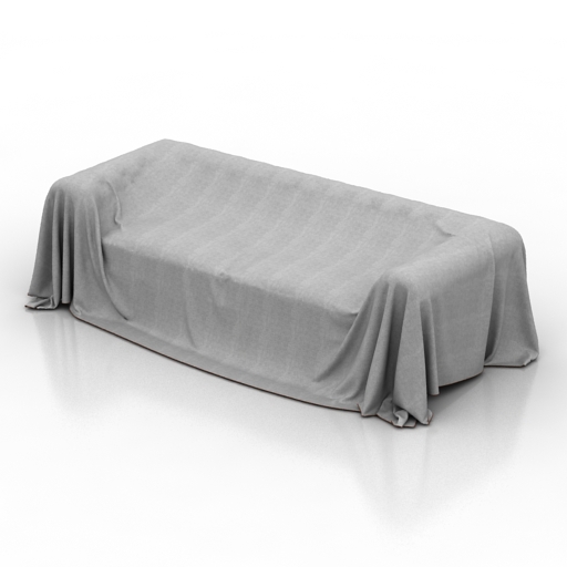 sofa cloth 3D Model Preview #3a78c0ec