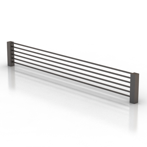 Fence 3D model large preview