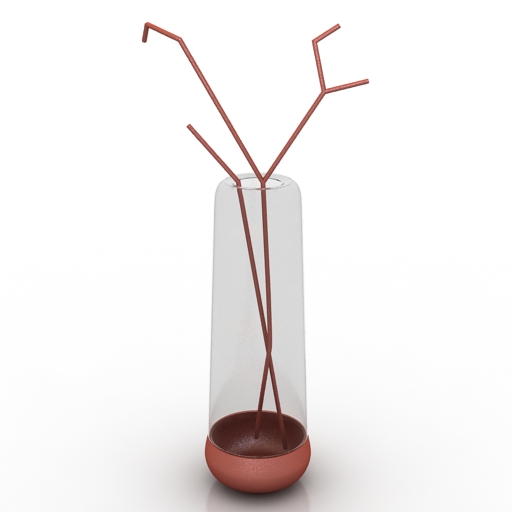 Vase 3D model large preview