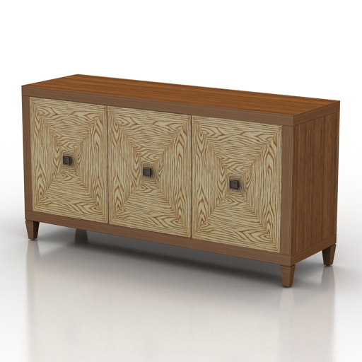 locker john-richard oliver buffet commode 3D Model Preview #5a7a5c84