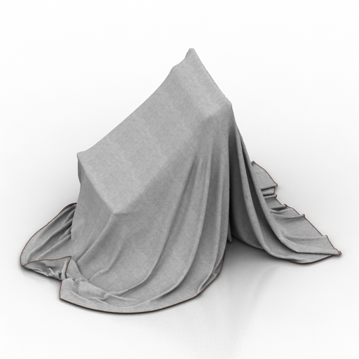 chair cloth 3D Model Preview #0332a9a5