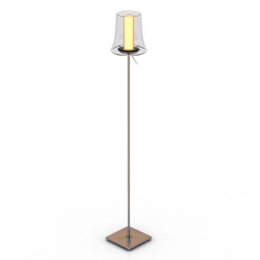 torchere leucos cloche tr floor lamp 3D Model Preview #4b079df8