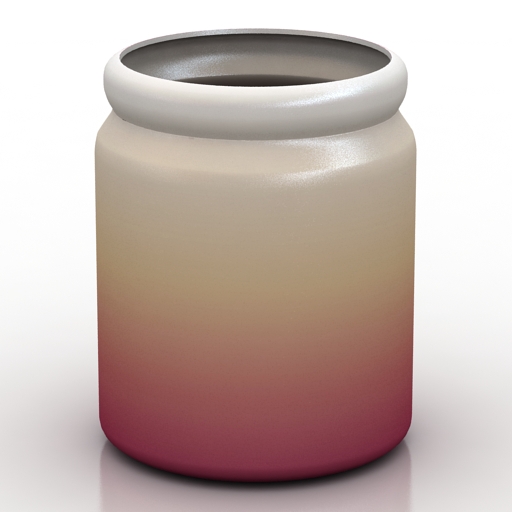Vase 3D model large preview