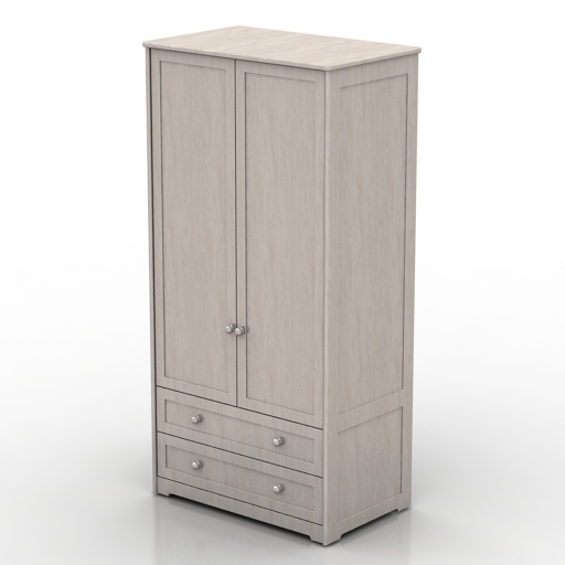 Wardrobe 3D model large preview