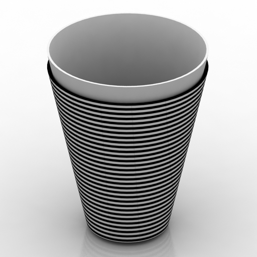 Vase 3D model large preview