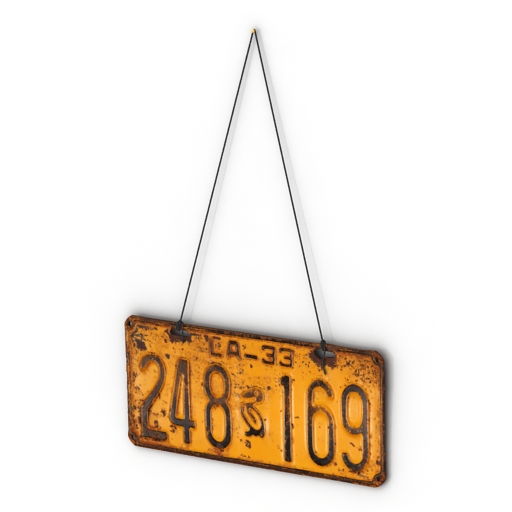 decor number 3D Model Preview #9c707429
