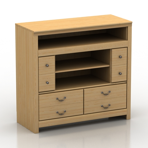 locker 3 3D Model Preview #738f69ac