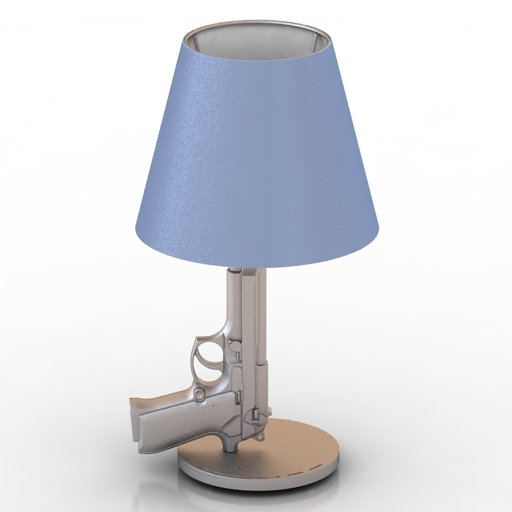 lamp flos guns 3D Model Preview #6fd528cf