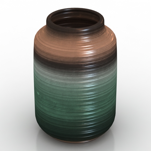 Vase 3D model large preview
