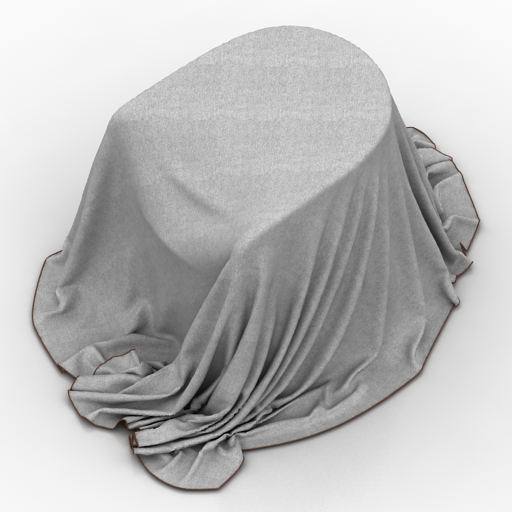 Armchair 3D model large preview