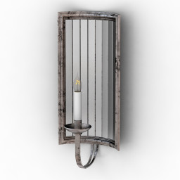 3D Sconce preview