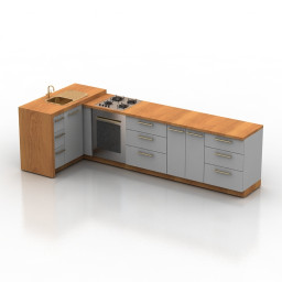 3D Kitchen preview