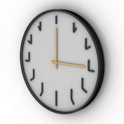 3D Clock preview