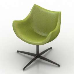 3D Armchair preview