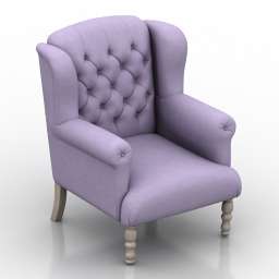 3D Armchair preview