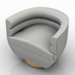 3D Armchair preview