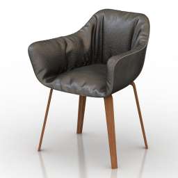 3D Armchair preview