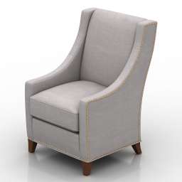 3D Armchair preview