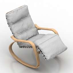 3D Rocking chair preview