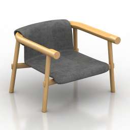 3D Armchair preview