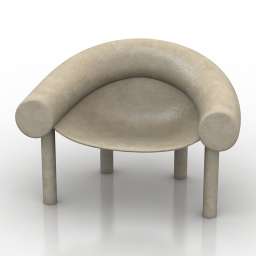 3D Armchair preview