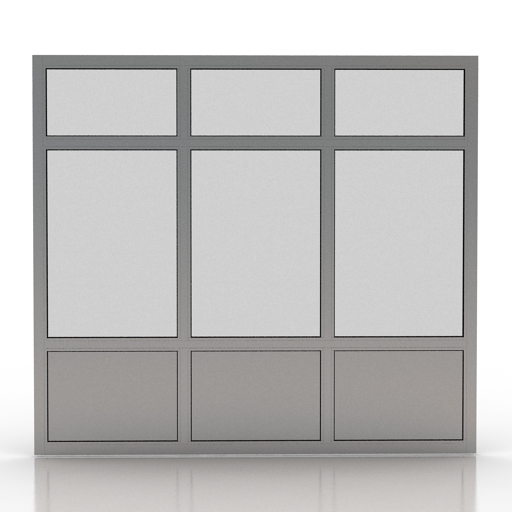 window 2 3D Model Preview #a895d573