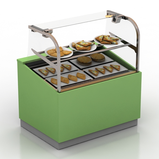 Showcase 3D model large preview
