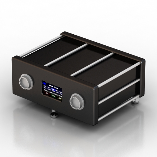 Amplifier 3D model large preview