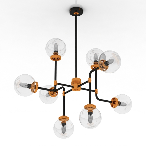 Luster 3D model large preview