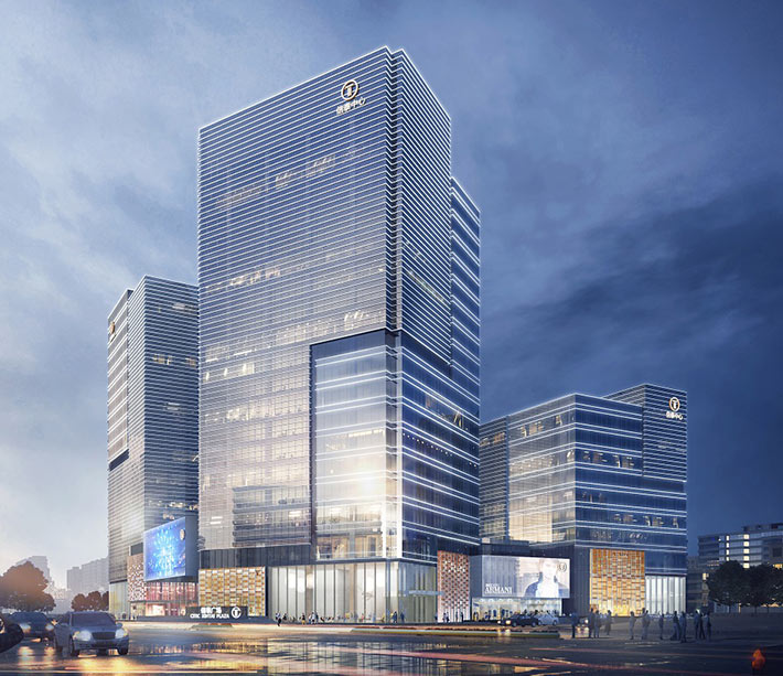 G61 Qingliangmen Street by Aedas, Nanjing, China