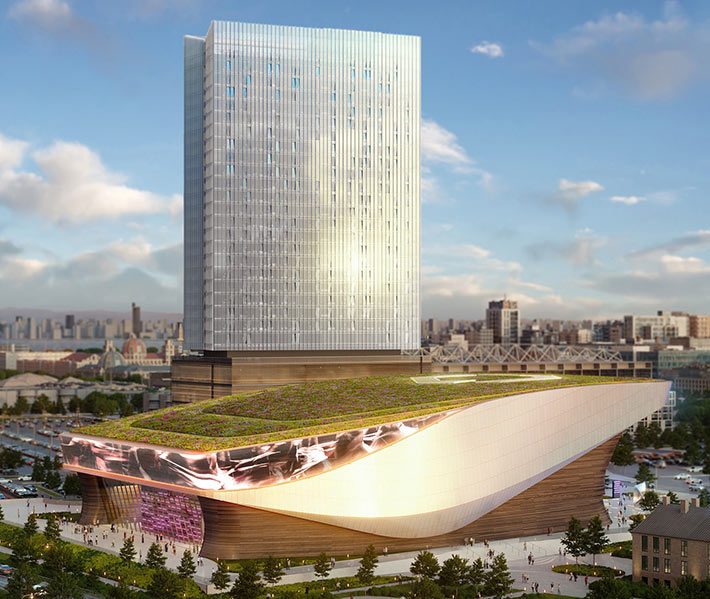 Toronto Performance Venue + Hotel by Populous, Toronto, Canada