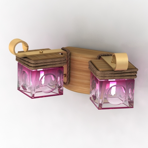 Sconce 3D model large preview