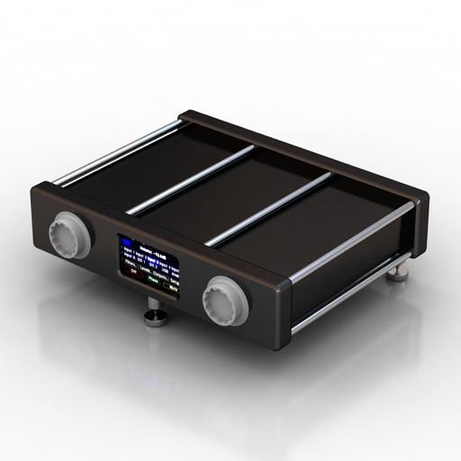 Amplifier 3D model large preview