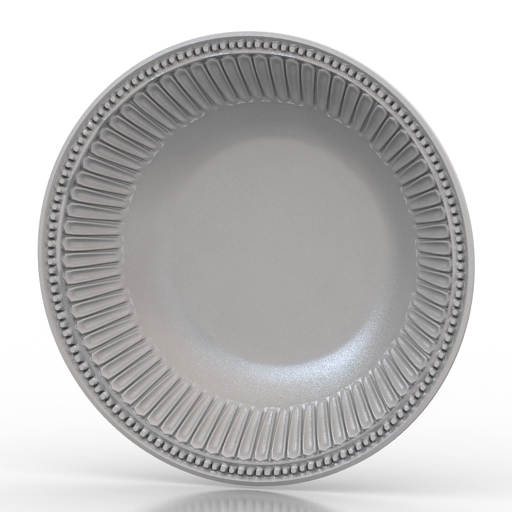 plate little 3D Model Preview #a636af86