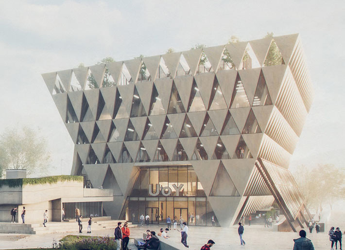 Student Centre for The University of York, Heslington, England