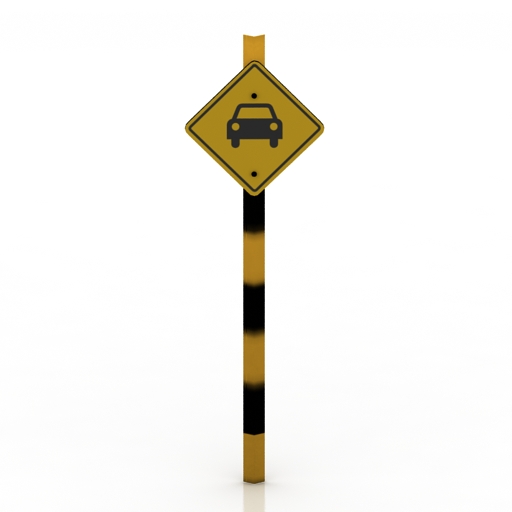 Sign 3D model large preview