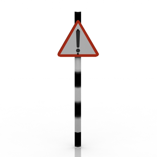 sign 4 3D Model Preview #ffae1909