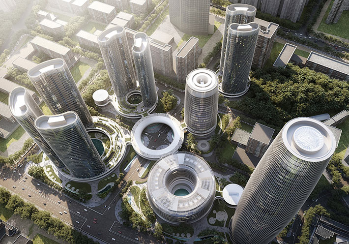 OPPO Chang An R&D Center by KPF, Dongguan, China