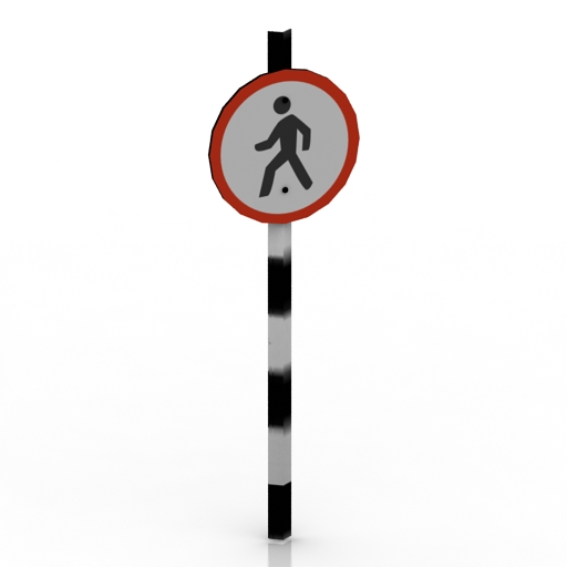 Sign 3D model large preview