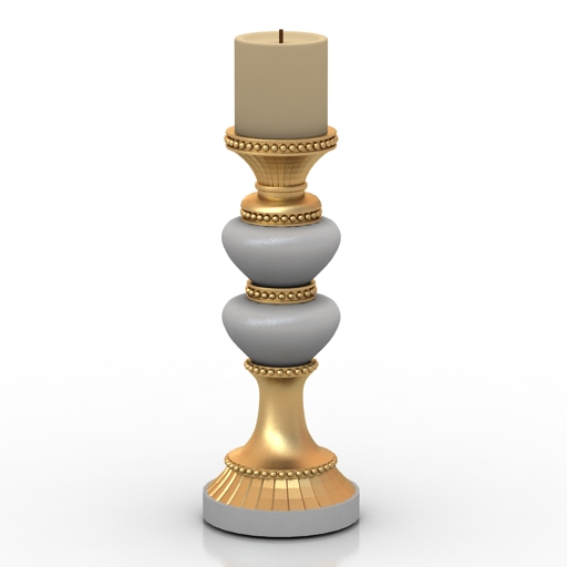 candlestick 2 3D Model Preview #852c9d05