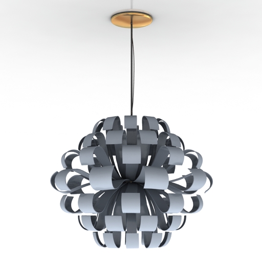 luster sforzin big bubble chandelier 3D Model Preview #baf0f9a8