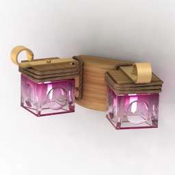 3D Sconce preview