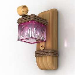 3D Sconce preview