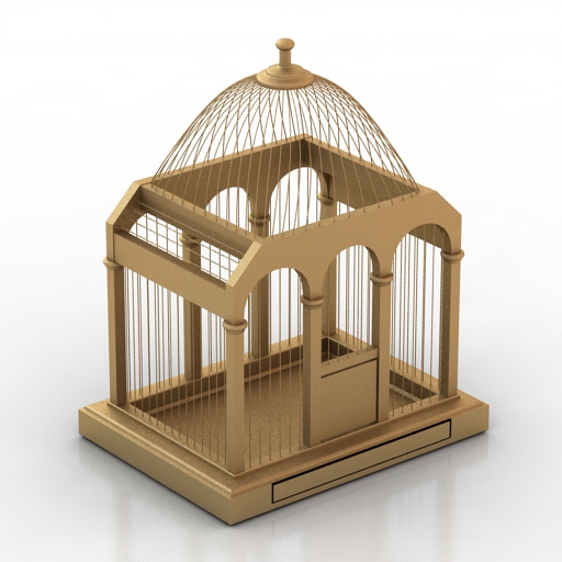 Cage 3D model large preview