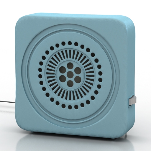 Speaker 3D model large preview
