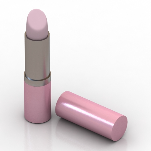 Lipstick 3D model large preview