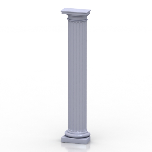 Column 3D model large preview
